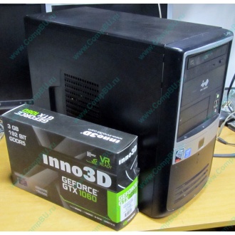 Игровой компьютер Intel Core i5 3470 (4x3.2GHz) /8Gb DDR3 /1Tb /3Gb DDR5 GeForce GTX1060 /ATX 500W (Краснодар)
