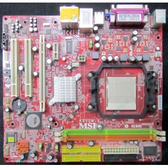 Б/У материнская плата с дефектом MSI MS-7253 K9VGM-V VER 1.1 s.AM2 (Краснодар)