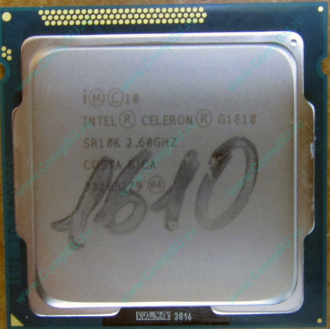 Процессор Intel Celeron G1610 (2x2.6GHz /L3 2048kb) SR10K s.1155 (Краснодар)