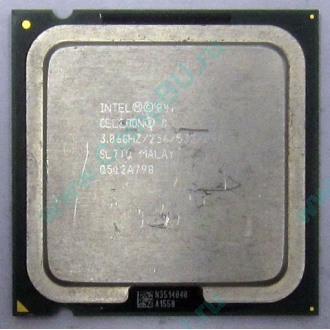 Процессор Intel Celeron D 345J (3.06GHz /256kb /533MHz) SL7TQ s.775 (Краснодар)